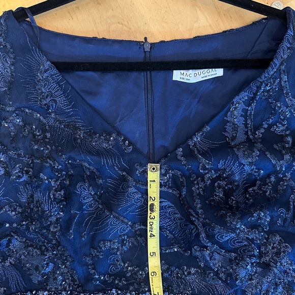 Mac Duggal Embellished A-Line Gown NWT GORGEOUS! 18W - Picture 4 of 8